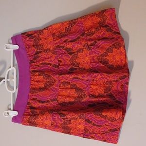 Prana Mandala Drop Waist Mini Skirt